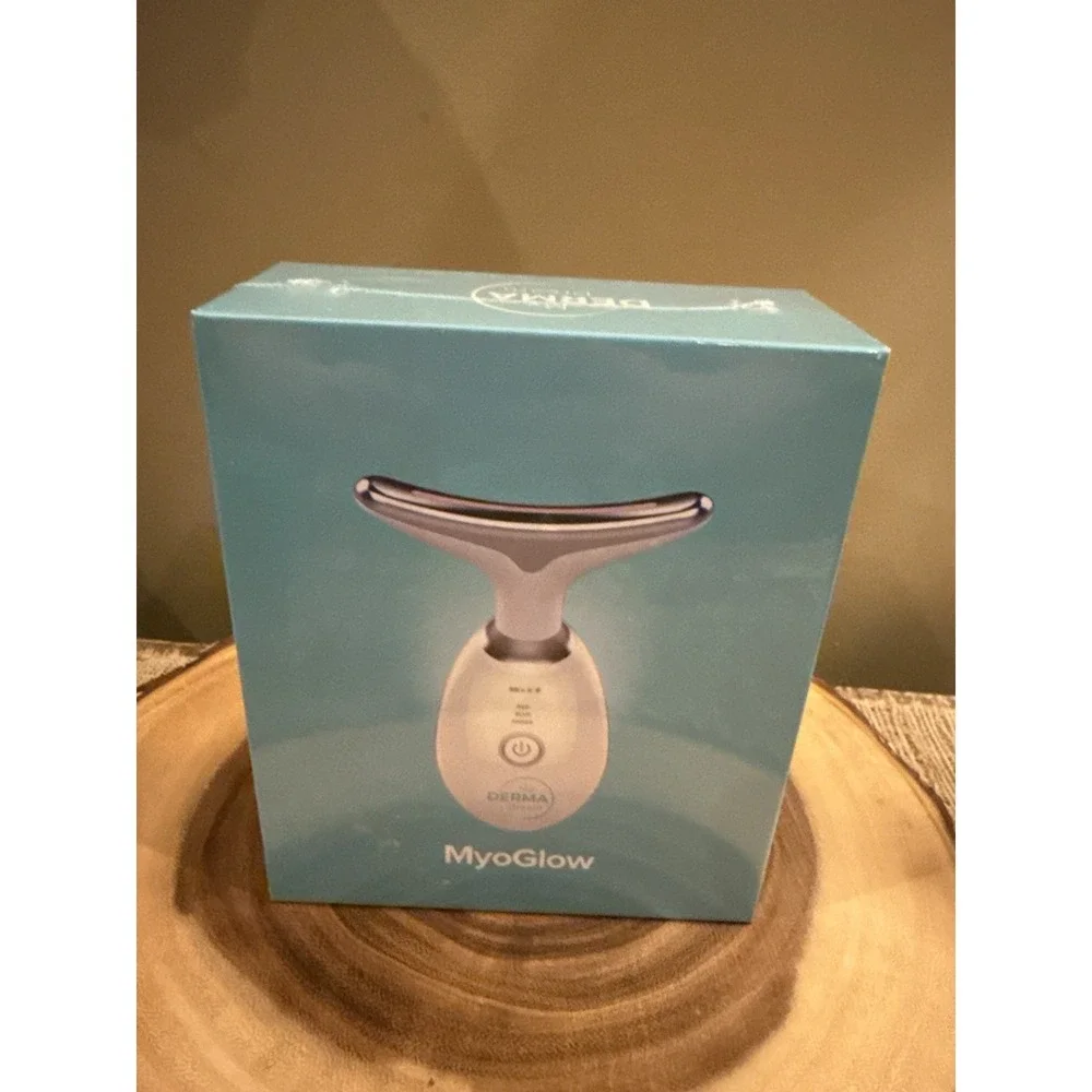 My DERMA Dream Myoglow Neck Face Lifting Lymphatic‎ Drainage Too New Sealed